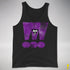Lesbian Labrys Pride Grunge Exclamation Points Premium Tank Top - Black